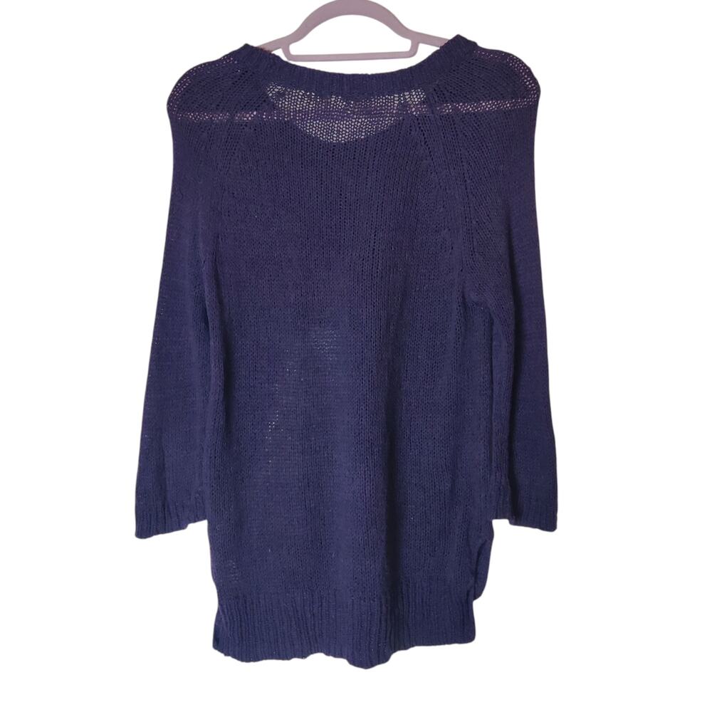 Anthropologie | Moth | Purple Sweater with Horse Design - Picture 4 of 14